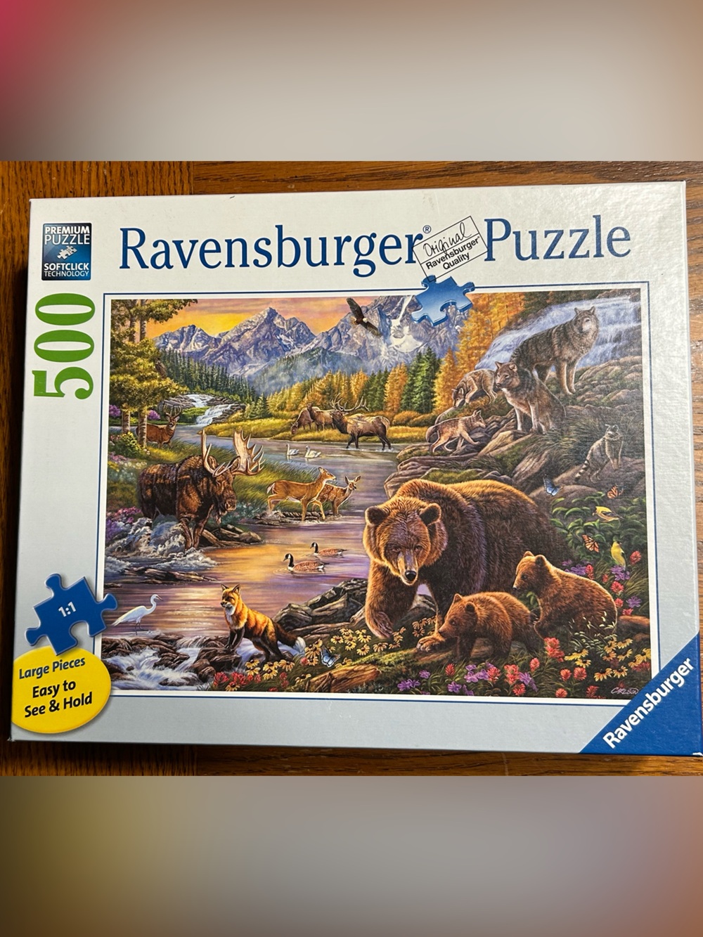 NEW in Box - Ravensburger Forest Wildlife 500-Piece Puzzle